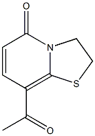 8-Acetyl-2,3-dihydro-5H-thiazolo[3,2-a]pyridin-5-one Struktur