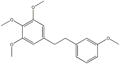 3,3',4,5-Tetramethoxybibenzyl Struktur