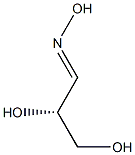 (R)-2,3-Dihydroxypropanal oxime Struktur