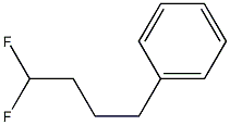 1,1-Difluoro-4-phenylbutane Struktur