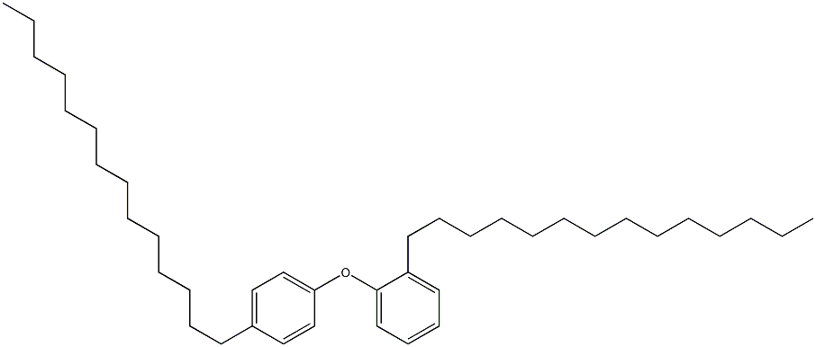 2,4'-Ditetradecyl[oxybisbenzene] Struktur