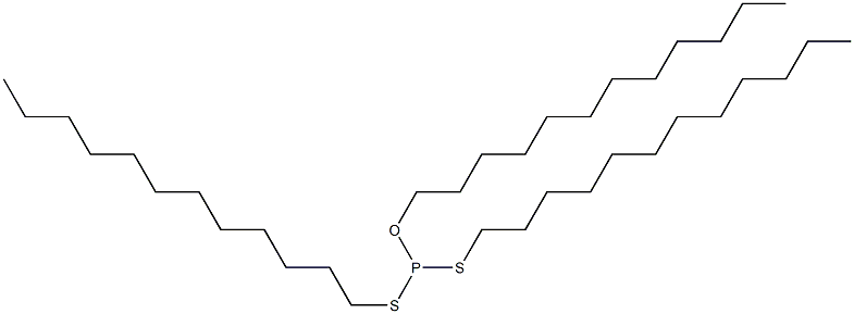 Dithiophosphorous acid tridodecyl ester Struktur