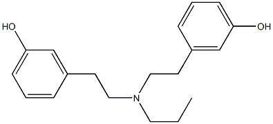 3,3'-(Propyliminodiethylene)bisphenol Struktur