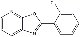 2-(2-Chlorophenyl)oxazolo[5,4-b]pyridine Struktur