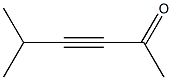 5-Methyl-3-hexyn-2-one Struktur