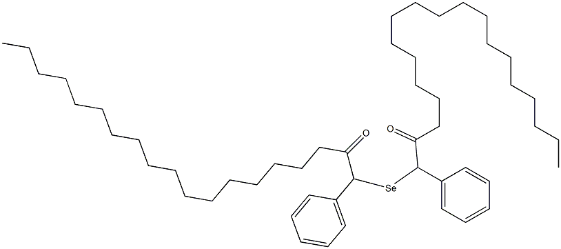 Octadecanoylbenzyl selenide Struktur