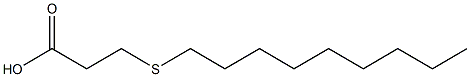 3-(Nonylthio)propionic acid Struktur