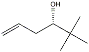 (S)-2,2-Dimethyl-5-hexen-3-ol Struktur