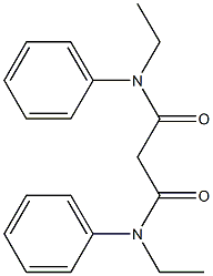 N,N'-Diphenyldiethylmalonamide Struktur