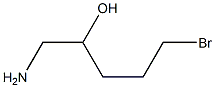 1-Amino-5-bromo-2-pentanol Struktur