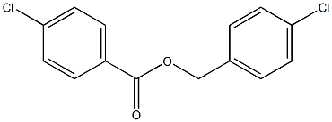 4-Chlorobenzoic acid (4-chlorobenzyl) ester Struktur