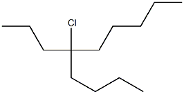 5-Chloro-5-propyldecane Struktur