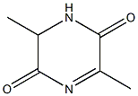 3,6-Dimethylpyrazine-2,5(1H,6H)-dione Struktur