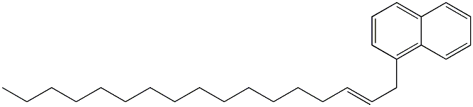 1-(2-Heptadecenyl)naphthalene Struktur