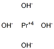 Praseodymium(IV)tetrahydoxide Struktur