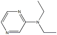 2-Diethylaminopyrazine Struktur