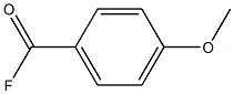 4-Methoxybenzoic acid fluoride Struktur