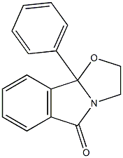 2,3-Dihydro-9b-phenyloxazolo[2,3-a]isoindol-5(9bH)-one Struktur