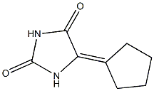 5-(Cyclopentan-1-ylidene)imidazolidine-2,4-dione Struktur