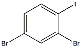 1-Iodo-2,4-dibromobenzene Struktur