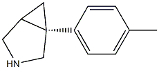 (1R)-1-(p-Tolyl)-3-azabicyclo[3.1.0]hexane Struktur