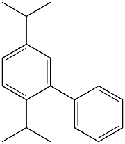 2,5-Diisopropyl-1,1'-biphenyl Struktur