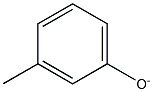 3-Methylphenolate Struktur