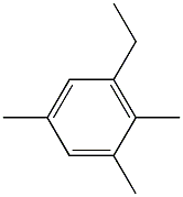 6-Ethyl-1,2,4-trimethylbenzene Struktur