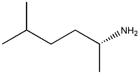 [R,(-)]-1,4-Dimethyl-1-pentanamine Struktur