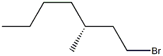 [R,(-)]-1-Bromo-3-methylheptane Struktur