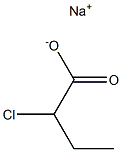 2-Chlorobutyric acid sodium salt Struktur