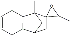 3,4,4a,5,8,8a-Hexahydro-3',1-dimethylspiro[1,4-methanonaphthalene-2(1H),2'-oxirane] Struktur