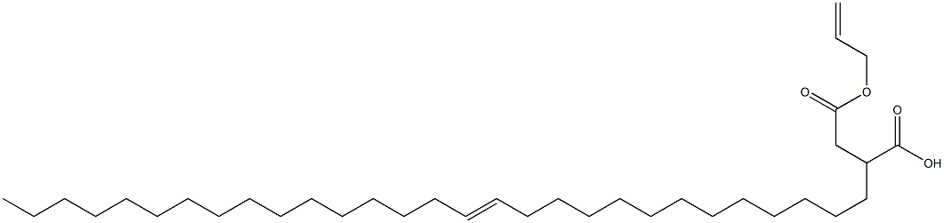 2-(13-Nonacosenyl)succinic acid 1-hydrogen 4-allyl ester Struktur