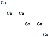 Scandium pentacalcium Struktur