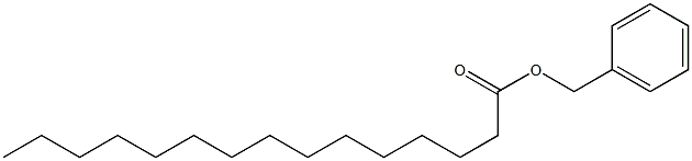 Pentadecanoic acid benzyl ester Struktur