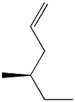 (R)-4-Methyl-1-hexene Struktur