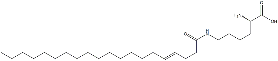 N6-(4-Icosenoyl)lysine Struktur