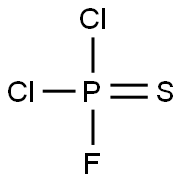 Dichlorofluorophosphine sulfide Struktur