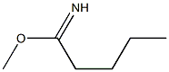 1-Methoxy-1-pentanimine Struktur