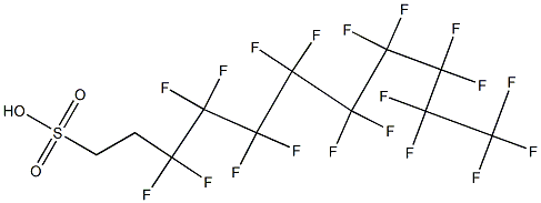 3,3,4,4,5,5,6,6,7,7,8,8,9,9,10,10,11,11,11-Nonadecafluoro-1-undecanesulfonic acid Struktur