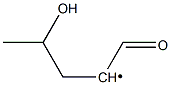 4-Hydroxy-1-oxopentan-2-ylradical Struktur