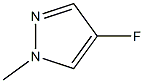 1-Methyl-4-fluoro-1H-pyrazole Struktur