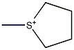 1-Methylthiolan-1-ium Struktur