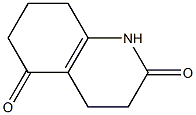 1,3,4,6,7,8-Hexahydroquinoline-2,5-dione Struktur