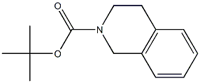 1,2,3,4-Tetrahydro-2-(tert-butoxycarbonyl)isoquinoline Struktur