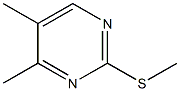 4,5-Dimethyl-2-(methylthio)pyrimidine Struktur