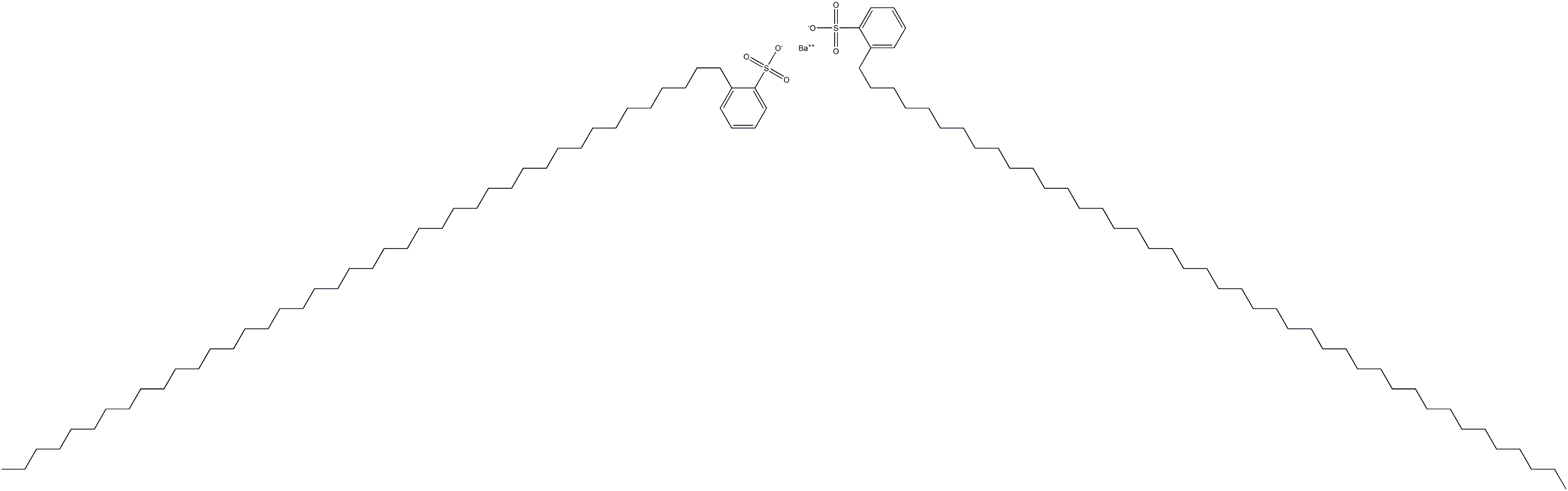 Bis[2-(dotetracontan-1-yl)benzenesulfonic acid]barium salt Struktur