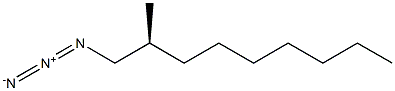 [S,(-)]-1-Azido-2-methylnonane Struktur