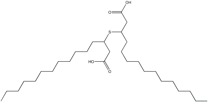 3,3'-Thiodipentadecanoic acid Struktur