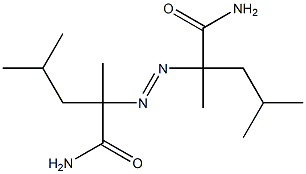 2,2'-Azobis(2,4-dimethylvaleramide) Struktur